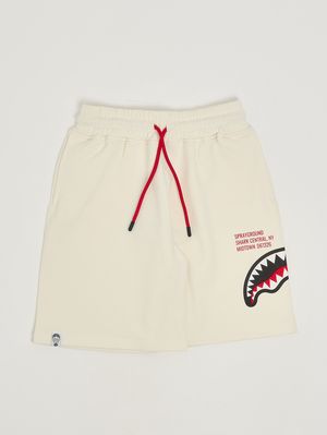 1. Kinder-Sweatshorts Weiß