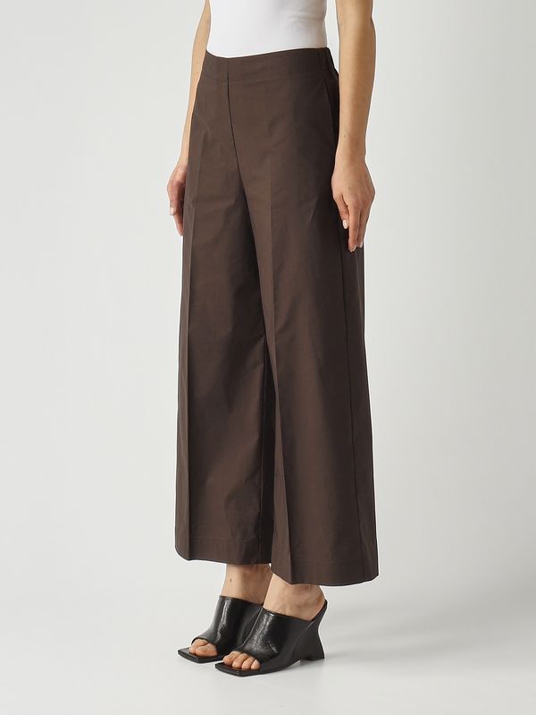 3. Women's cotton trousers Dark Brown Meimeij m6pa31