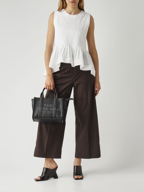 2. Women's cotton trousers Dark Brown Meimeij m6pa31