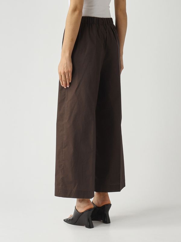 4. Women's cotton trousers Dark Brown Meimeij m6pa31