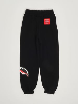 2. Pantalon enfant en molleton Noir