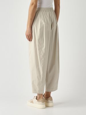 4. Pantalone donna in cotone Crema