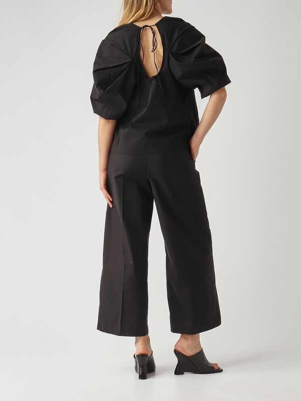 2. Women's cotton-blend shirt Black Meimeij m6pb05