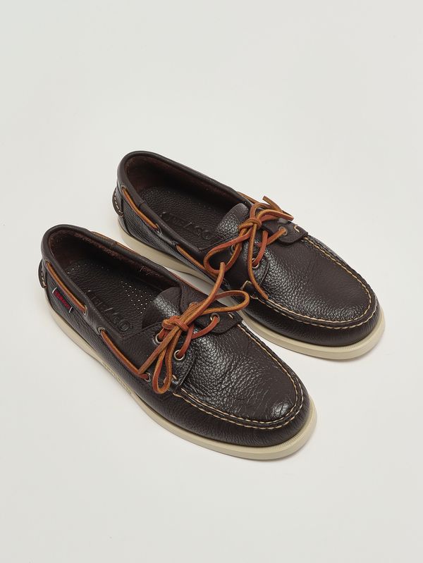 2. Mocasín para hombre Portland en piel flor martillada Cabeza de Moro Sebago 73118ww