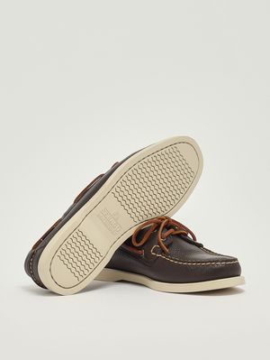 4. Mocasín para hombre Portland en piel flor martillada Cabeza de Moro