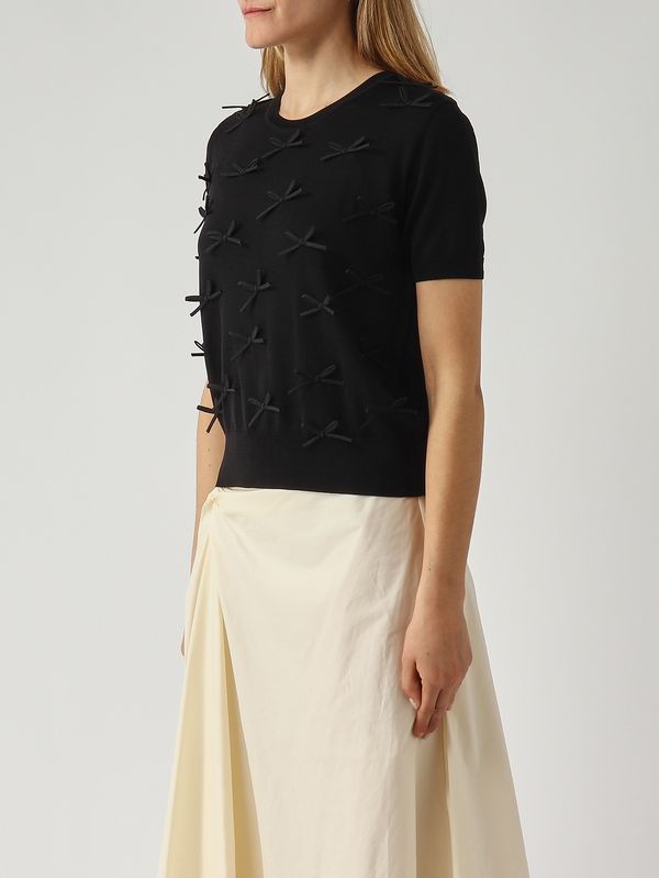 3. Pull femme en mélange de viscose Noir Meimeij m6pz54