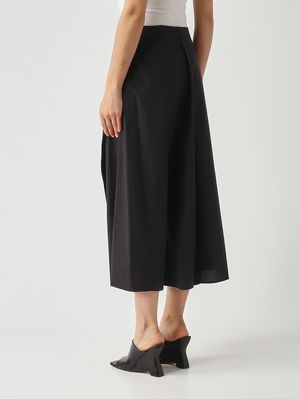 4. Pantagonna donna in cotone Nero