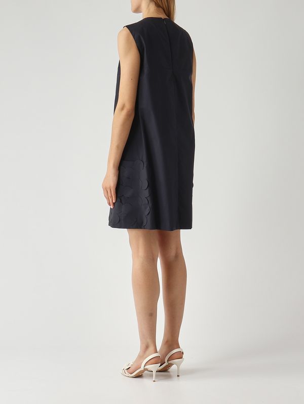 4. Women's cotton dress Midnight Blue Meimeij m6ea73