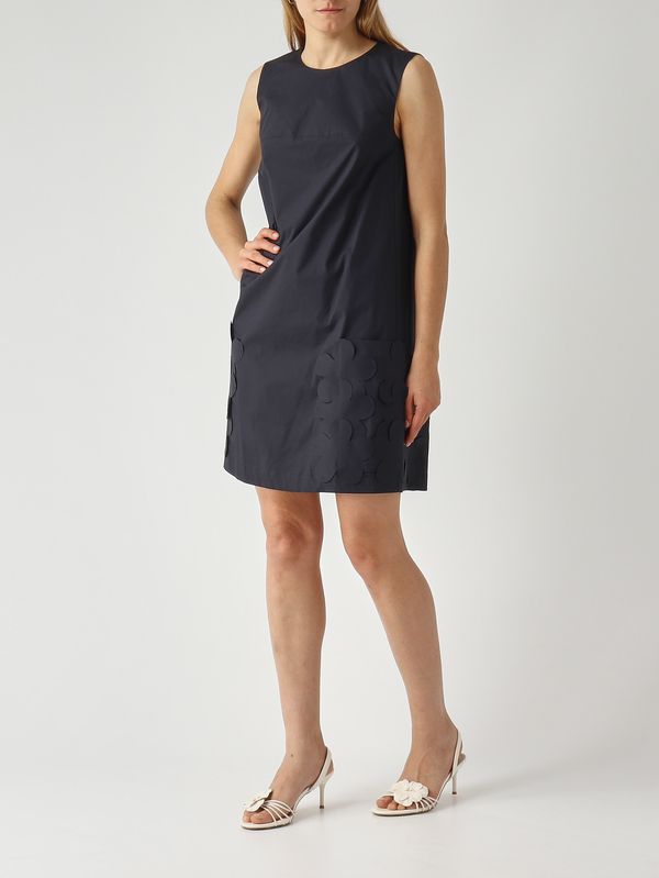 2. Women's cotton dress Midnight Blue Meimeij m6ea73