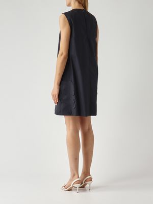 4. Women's cotton dress Midnight Blue