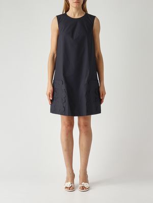 1. Women's cotton dress Midnight Blue