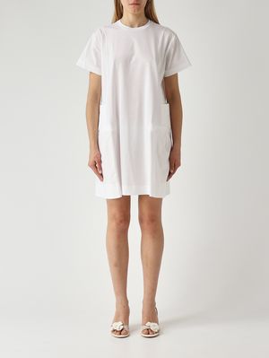 1. Vestido de mujer de algodón Blanco Óptico