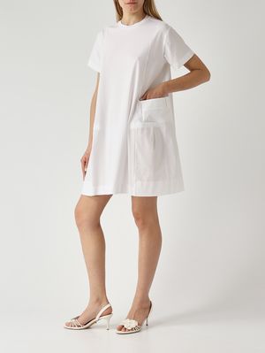 2. Vestido de mujer de algodón Blanco Óptico