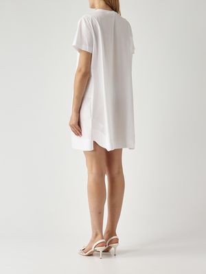 4. Vestido de mujer de algodón Blanco Óptico