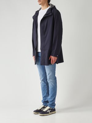 3. Herrenjacke Tommy Stretch 2L aus technischem Stretchgewebe Marineblau