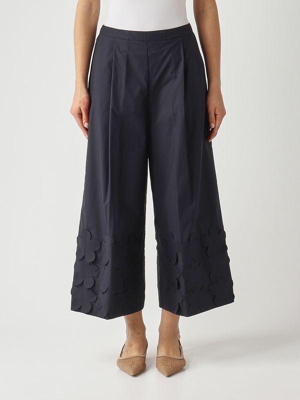 1. Pantalon femme en coton Bleu Nuit Meimeij m6ea58