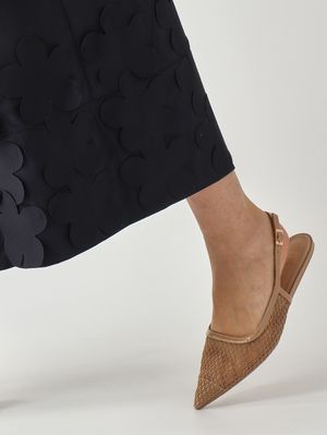 5. Pantalon femme en coton Bleu Nuit