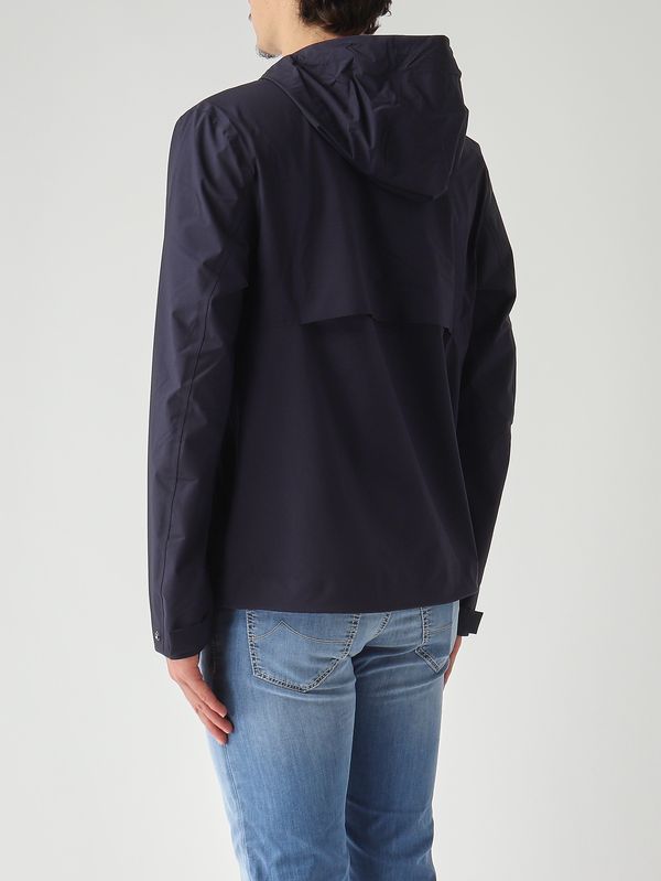 4. Herrenjacke Jacko Stretch 2L aus technischem Stretchgewebe Marineblau K-Way k7136sw