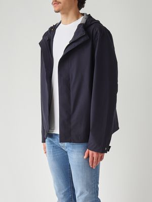 3. Herrenjacke Jacko Stretch 2L aus technischem Stretchgewebe Marineblau