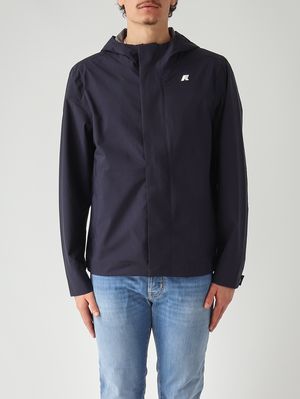 1. Herrenjacke Jacko Stretch 2L aus technischem Stretchgewebe Marineblau