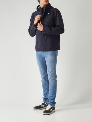 2. Herrenjacke Jacko Stretch 2L aus technischem Stretchgewebe Marineblau