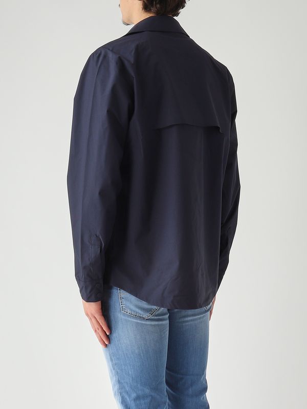 4. Herrenjacke Umbert Stretch 2L aus technischem Stretchgewebe Marineblau K-Way k5138mw