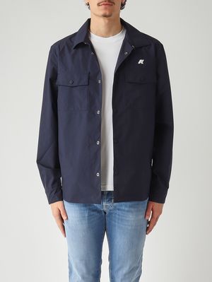 1. Herrenjacke Umbert Stretch 2L aus technischem Stretchgewebe Marineblau
