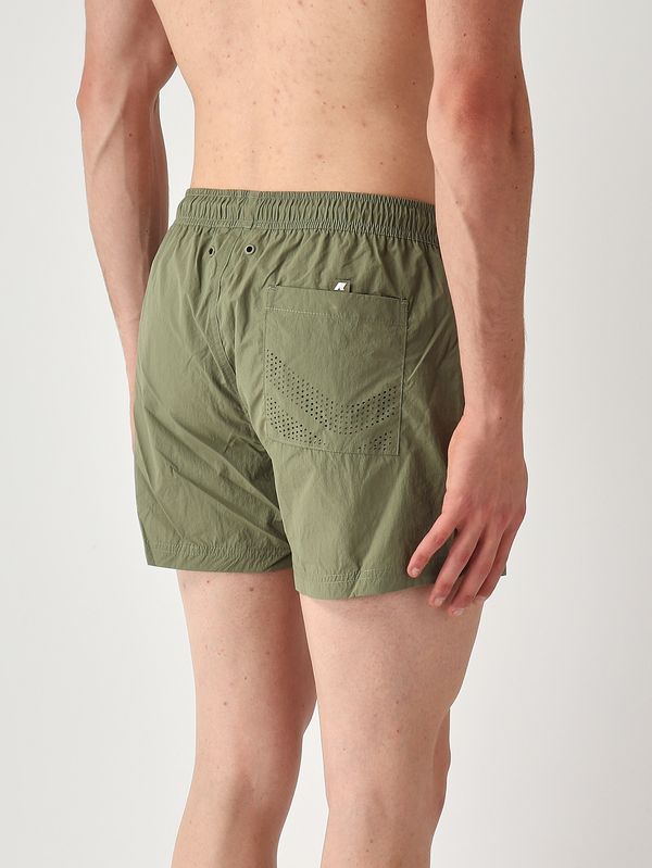 2. Short de bain Hazel Beach en tissu technique à séchage rapide pour homme Mousse K-Way k8136lw