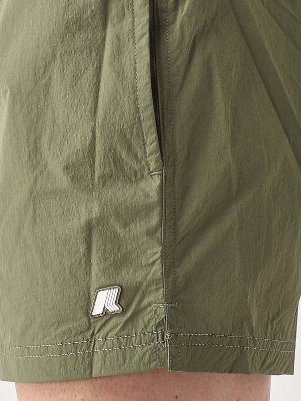 3. Short de bain Hazel Beach en tissu technique à séchage rapide pour homme Mousse K-Way k8136lw