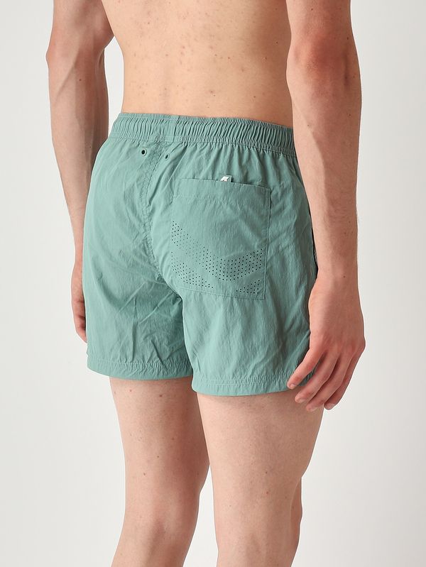2. Hazel Beach Herren-Badehose aus schnelltrocknendem Funktionsmaterial Aquagrün K-Way k8136lw