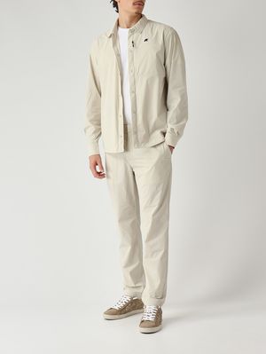 2. Men's Recher shirt in stretch technical fabric Light Beige