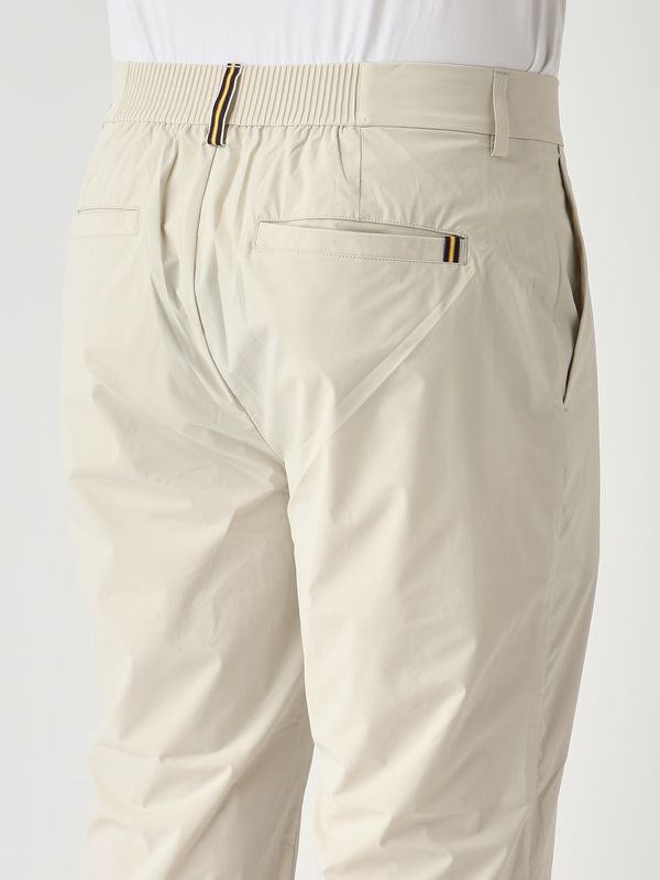 5. Herrenhose Ailty Light Tech PL aus technischem Stretchgewebe Hellbeige K-Way k41578w