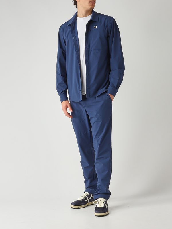 2. Herrenhose Ailty Light Tech PL aus technischem Stretchgewebe Indigoblau K-Way k41578w