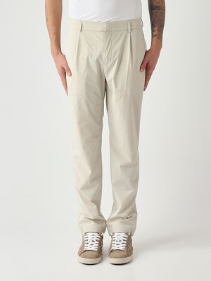 1. Herrenhose Ailty Light Tech PL aus technischem Stretchgewebe Hellbeige