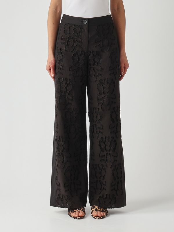 1. Damenhose Elisea aus Baumwolle Schwarz Nenette elisea