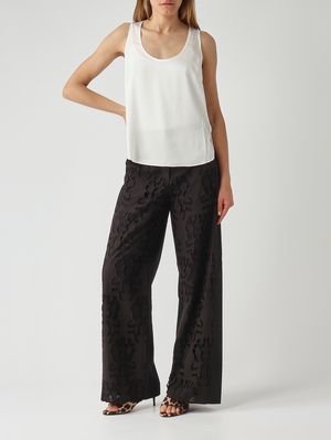 2. Pantalón de mujer Elisea de algodón Negro