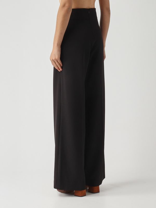 4. Women's stretch cady trousers Black Nenette ella