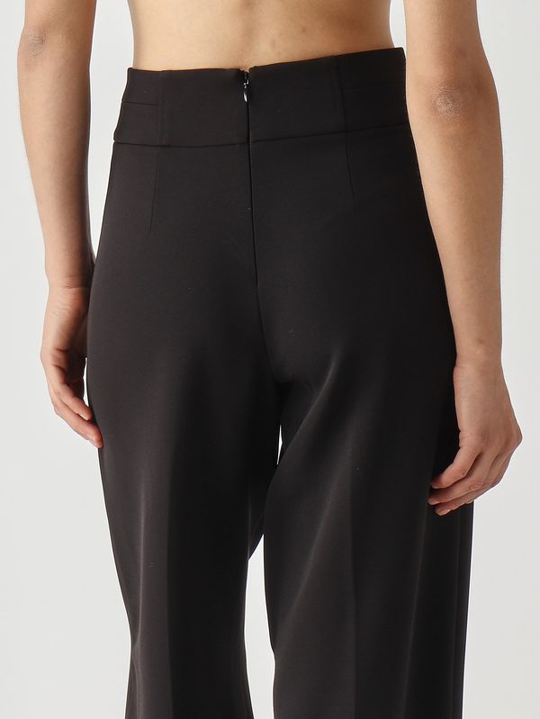 5. Women's stretch cady trousers Black Nenette ella