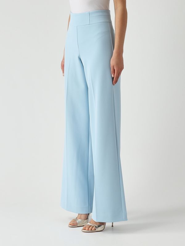 3. Damenhose aus Stretch-Cady Himmelblau Nenette ella