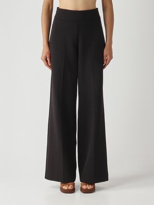 1. Women's stretch cady trousers Black