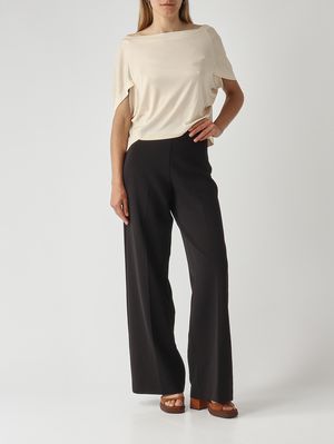 2. Women's stretch cady trousers Black