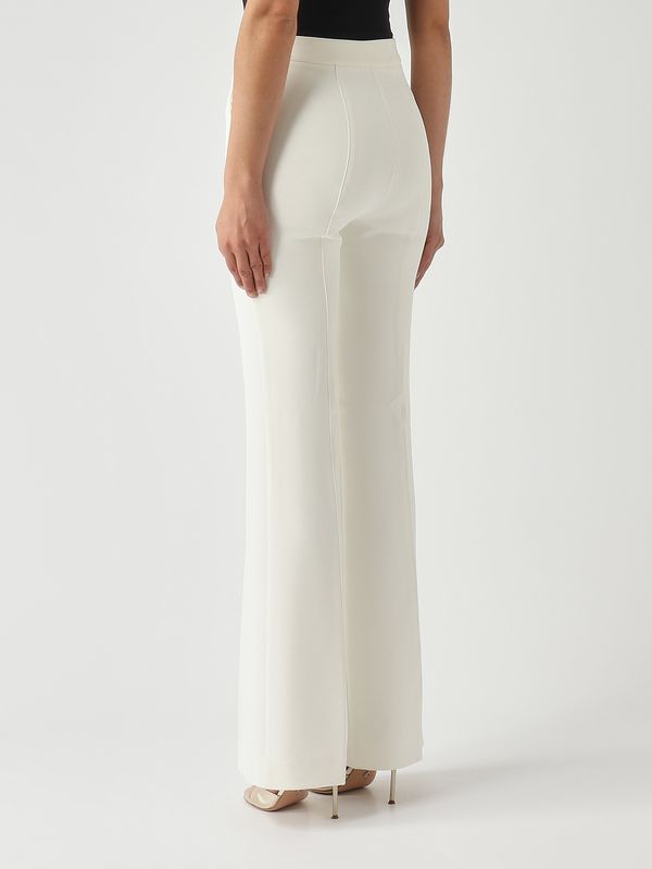 4. Escape Damen-Hose aus Stretch-Cady Elfenbein Nenette escape