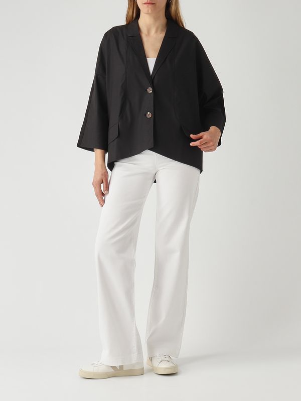 2. Stella Damen-Hose aus Stretch-Baumwolle Elfenbein Nenette stella