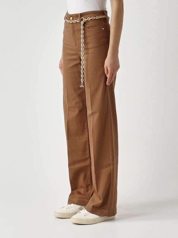 3. Pantalon femme Stella en coton stretch Cacao Nenette stella