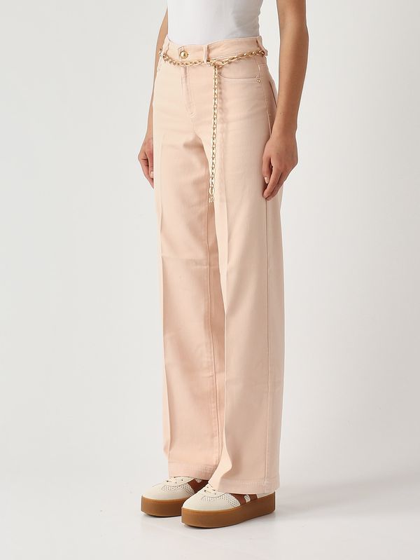 3. Stella Damen-Hose aus Stretch-Baumwolle Rosa Nenette stella
