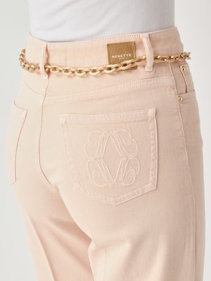 5. Stella Damen-Hose aus Stretch-Baumwolle Rosa