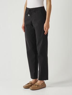 3. Damenhose aus Funktionsmaterial Schwarz