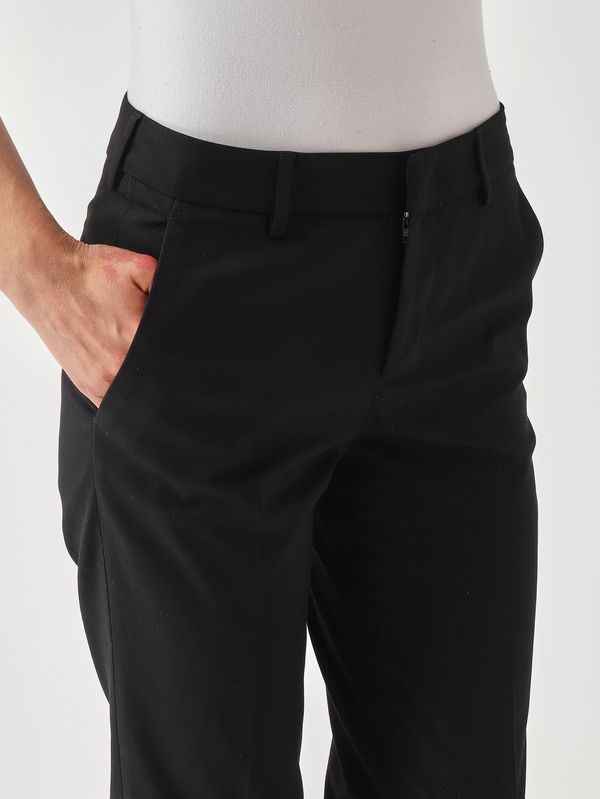 5. Women's stretch cotton trousers Black PT Torino cdvsnyz00stddx18