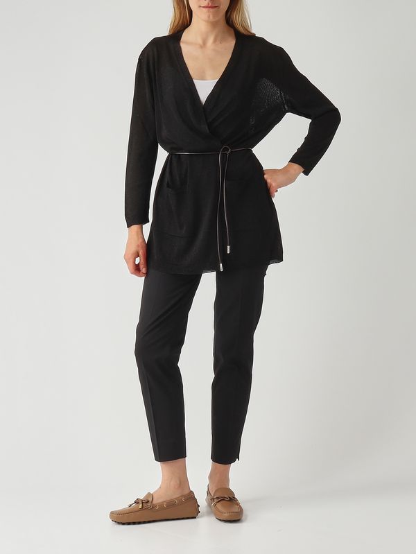 2. Women's stretch cotton trousers Black PT Torino cdvsnyz00stddx18