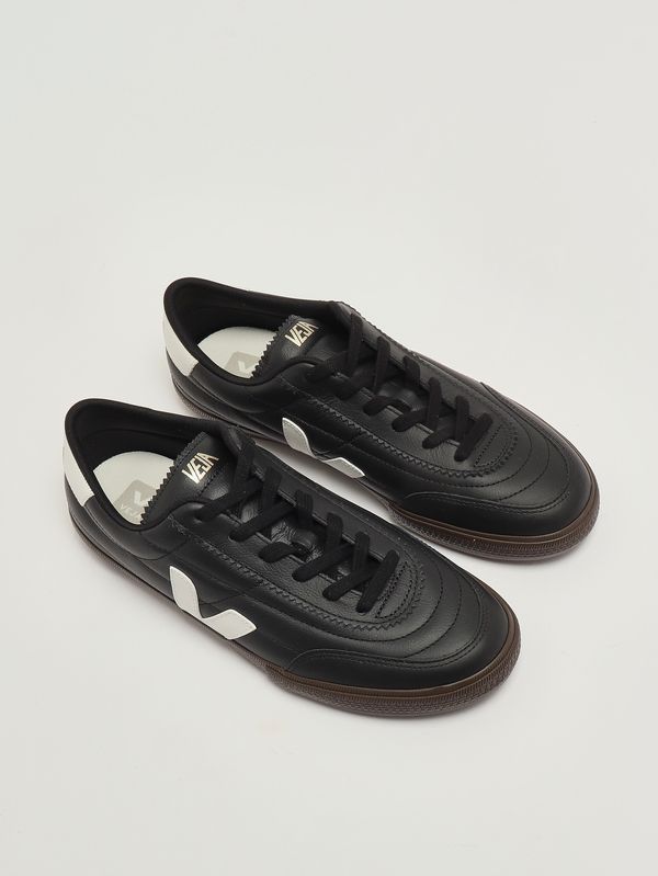 2. Men's Panenka leather sneakers Black-White Veja fu2020707